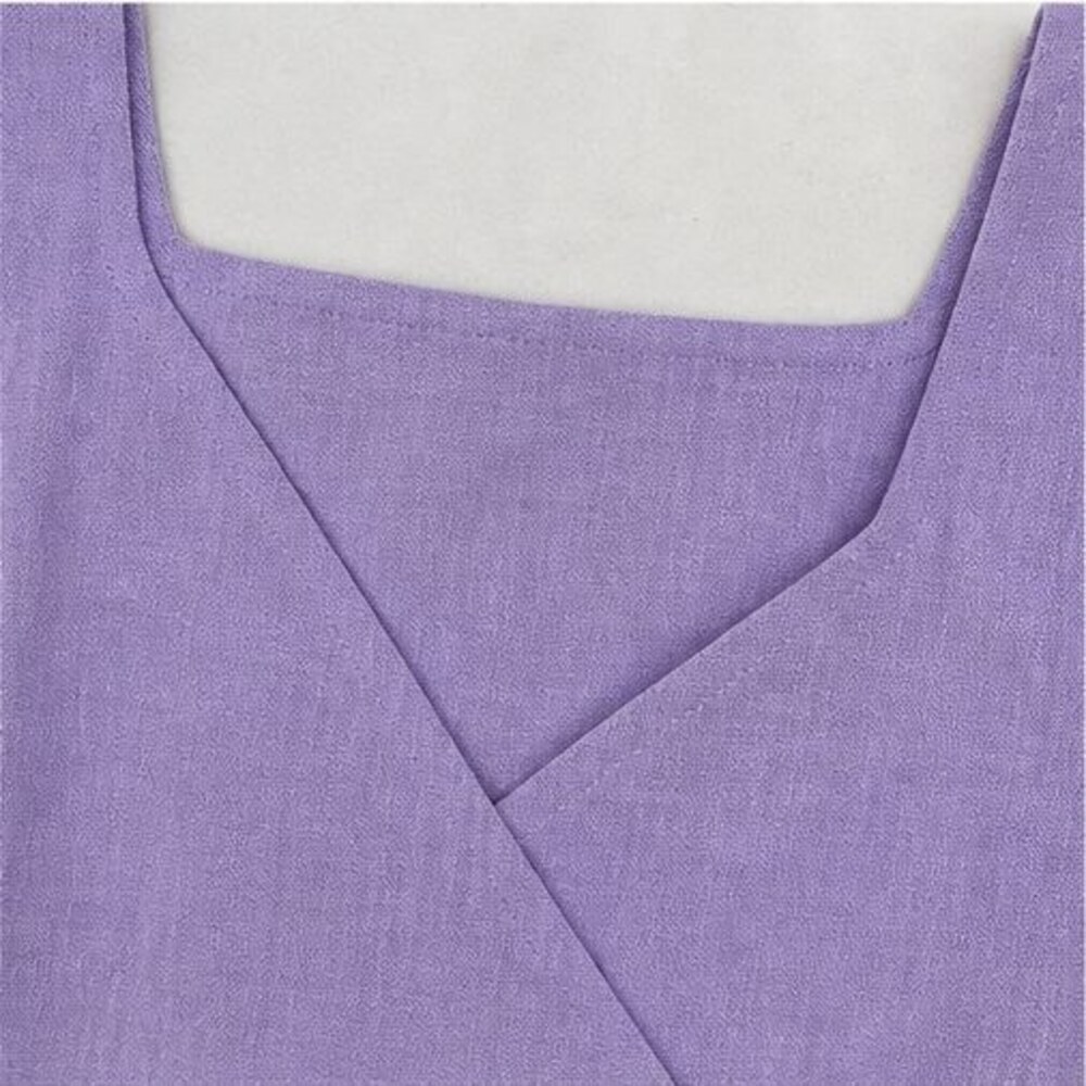 Lilac Ruffle Blouse - Picture 4 of 6